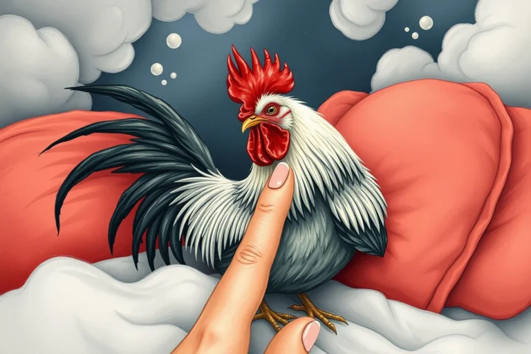 In My Dream A Rooster Pecked My Finger