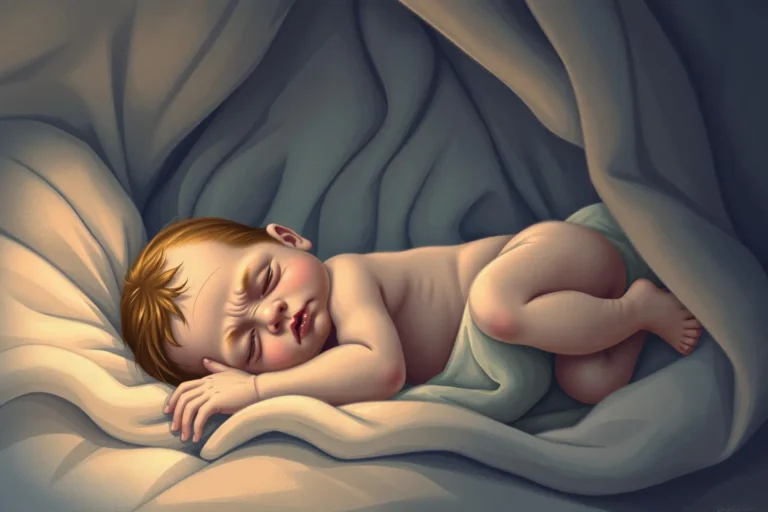 Infant In Distress In A Dream