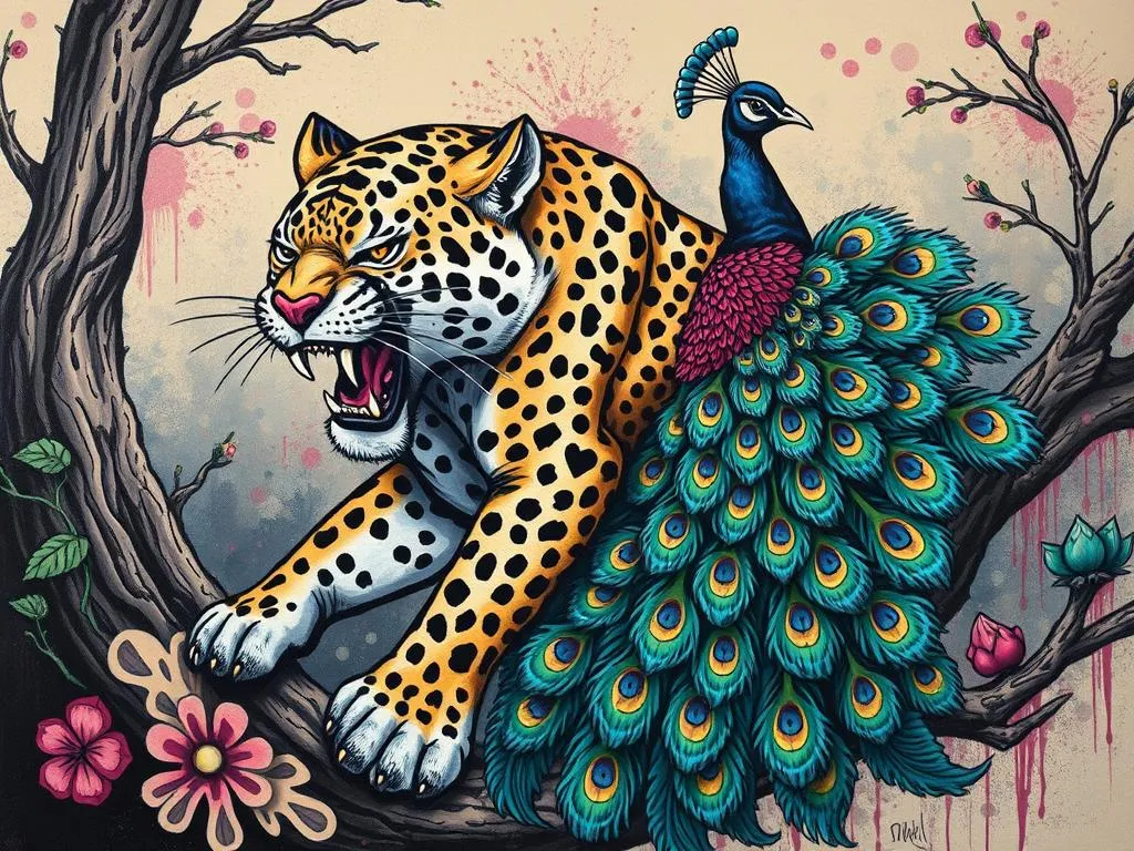 Jaguar Killing A Peacock Dream Meaning