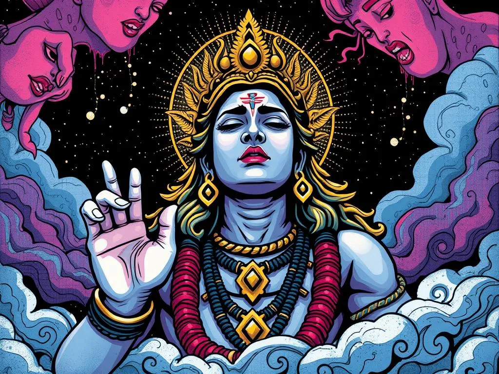 Lord Shiva Crying In A Dream