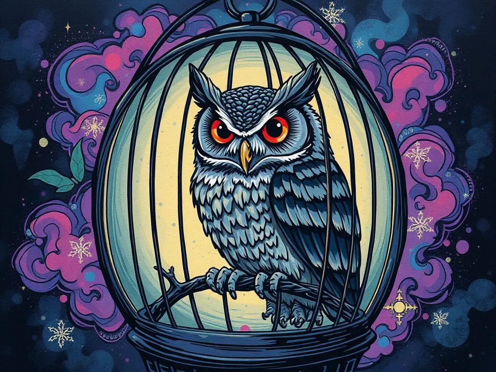 Owl In Open Cage Dream Meaning