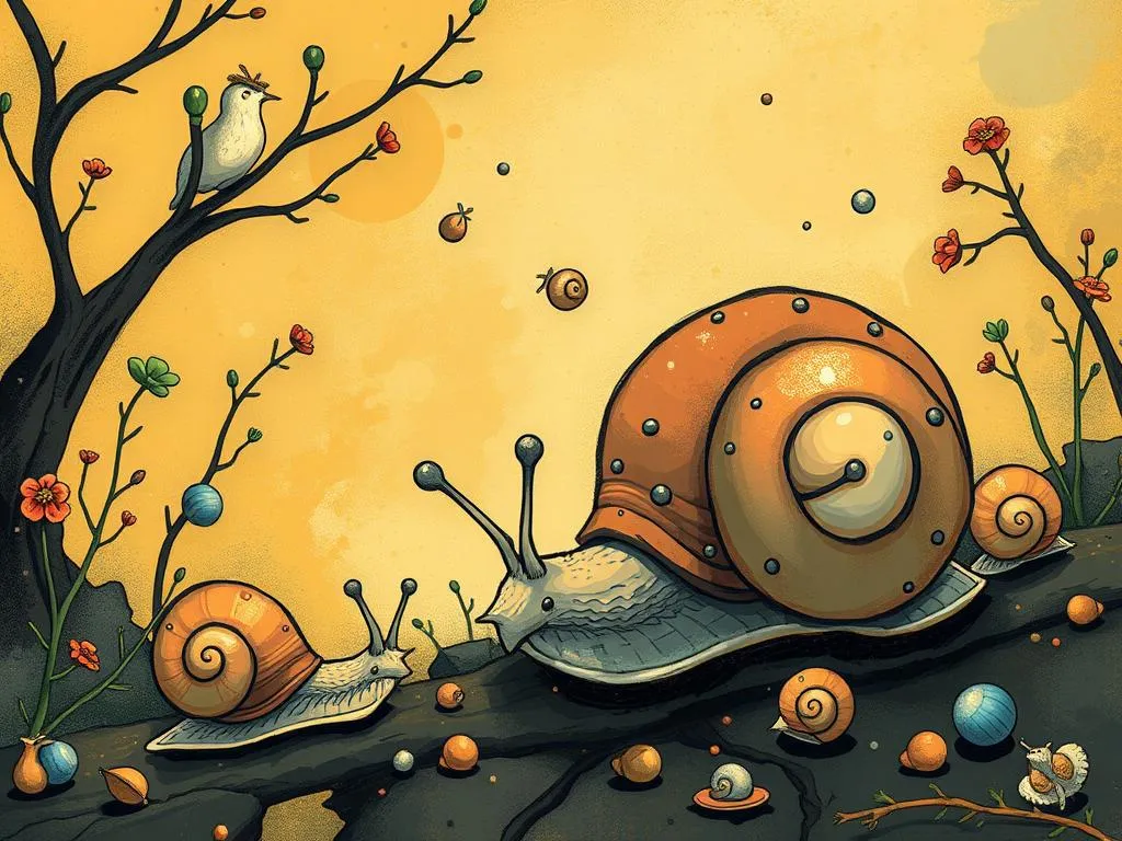 Picking Snails In A Dream