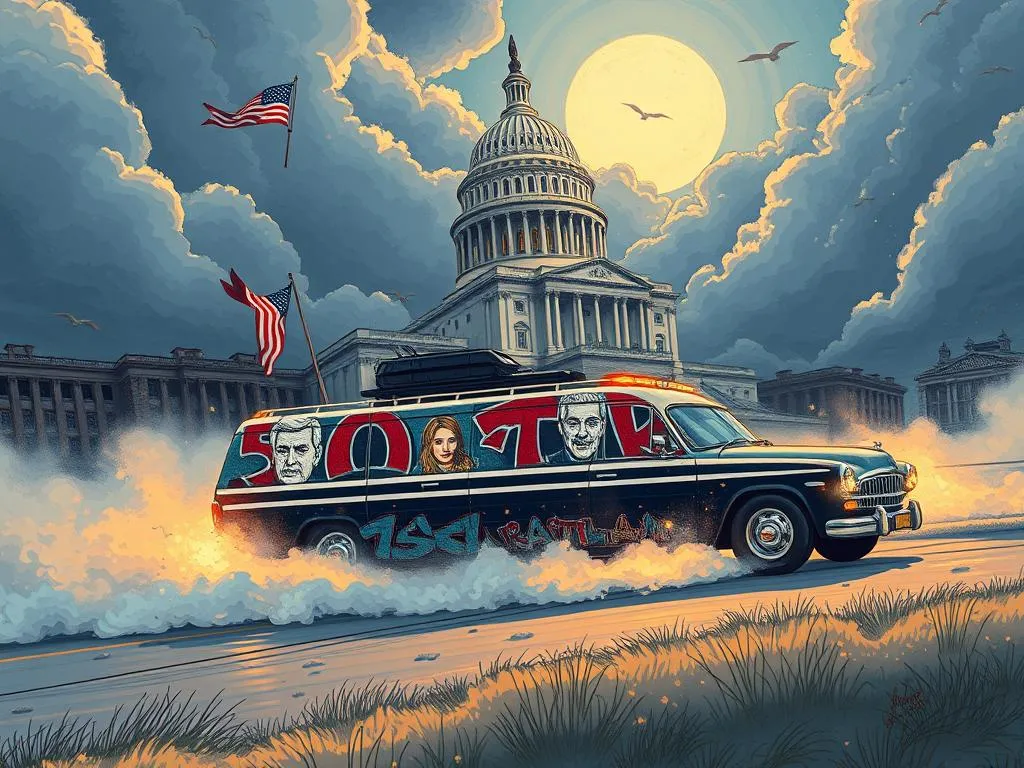 Presidential Convoy In A Dream