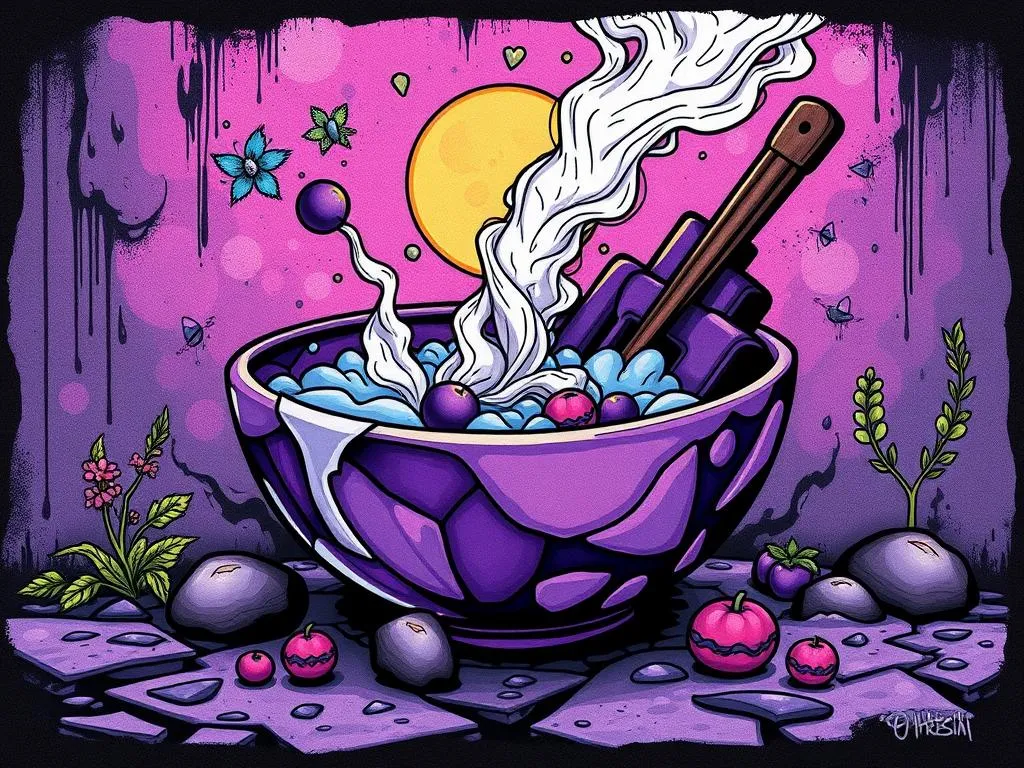 Purple Bowl Dream