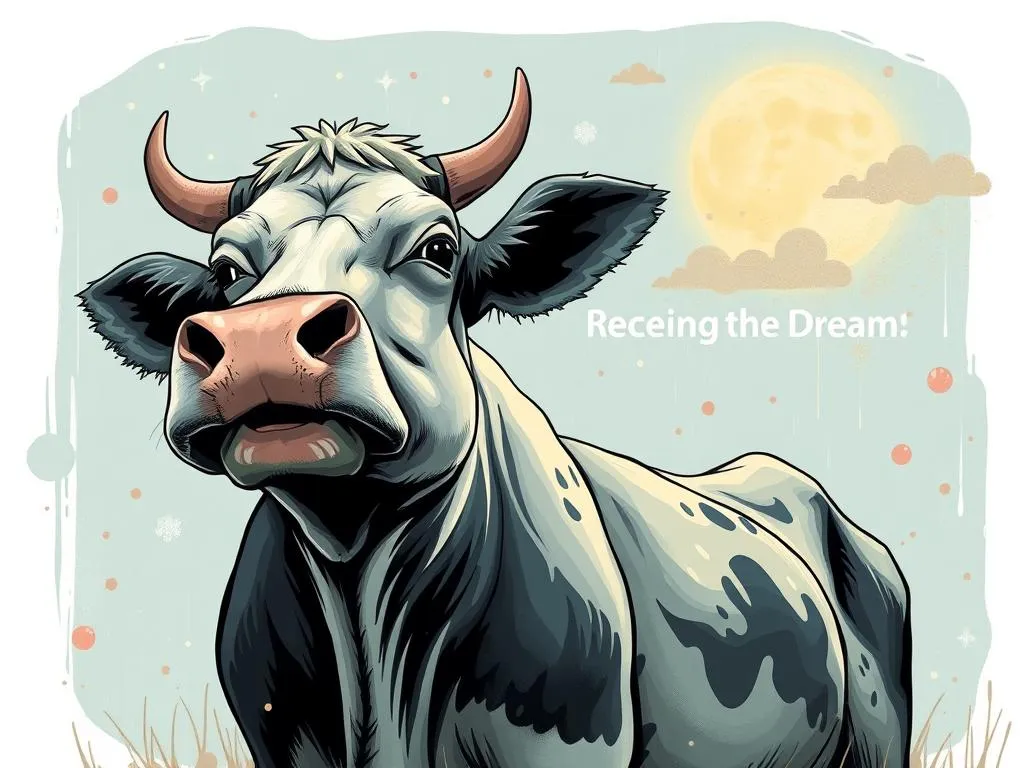 Receiving Cow In The Dream