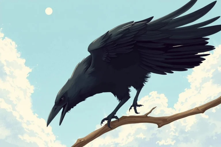 Saving A Crow In A Dream