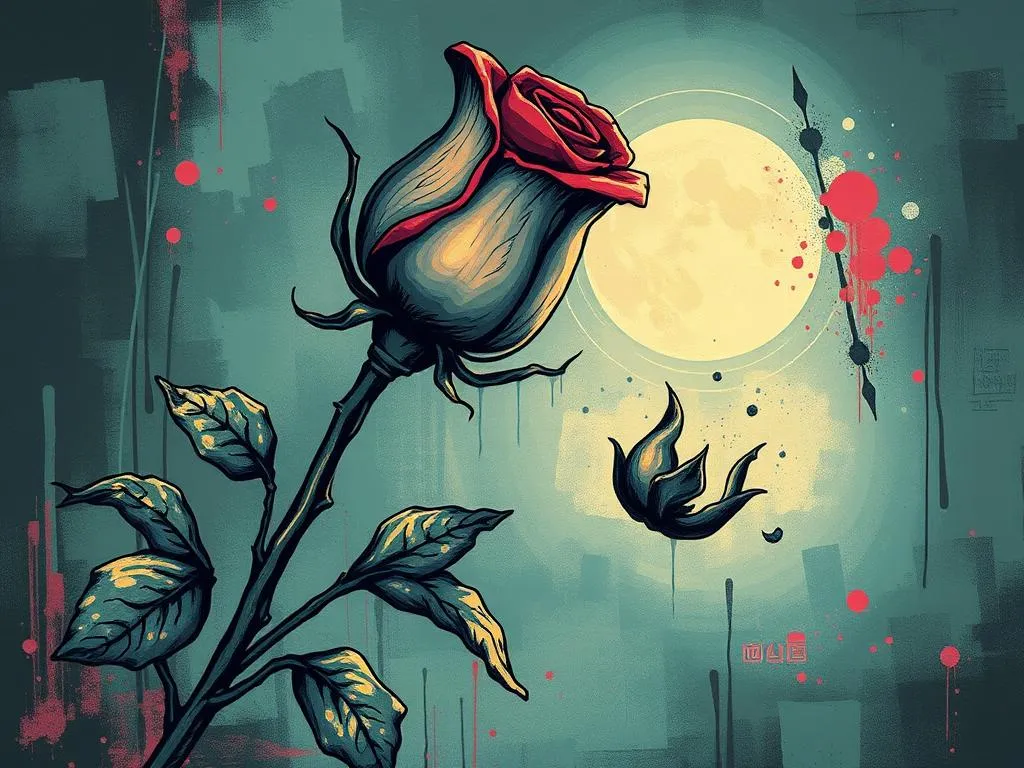 Seeing A Wilted Rose In A Dream