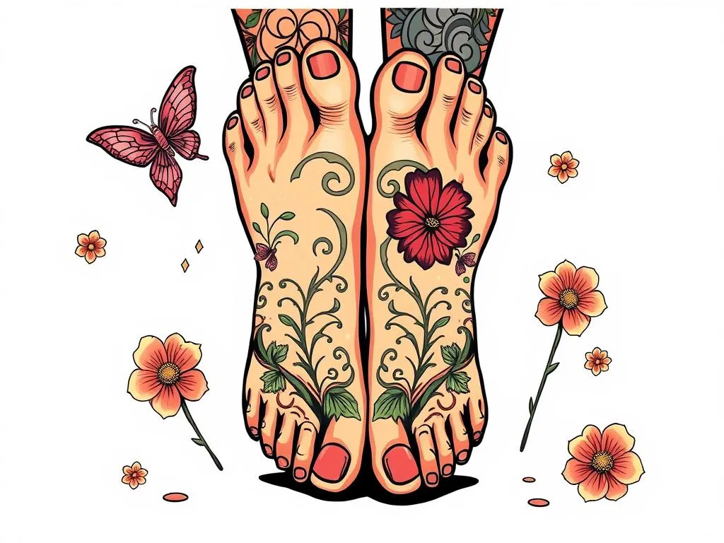 Seeing Feet With Tattoos Dream Meaning