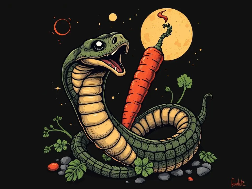 Snake And Carrot Dream Meaning