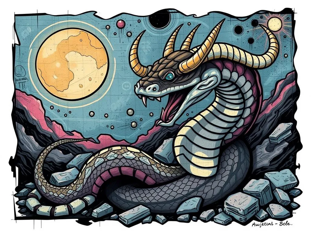 Snake And Horn Dream