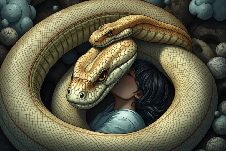 Snake And Person Dream