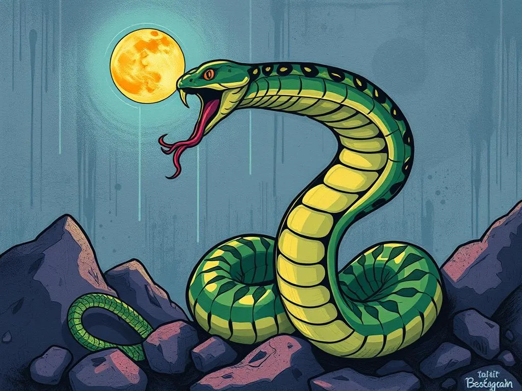 Snake Appearing In A Dream