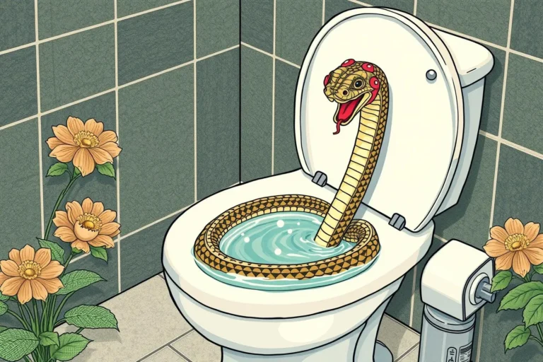 Snake In Toilet Japanese Dream Meaning