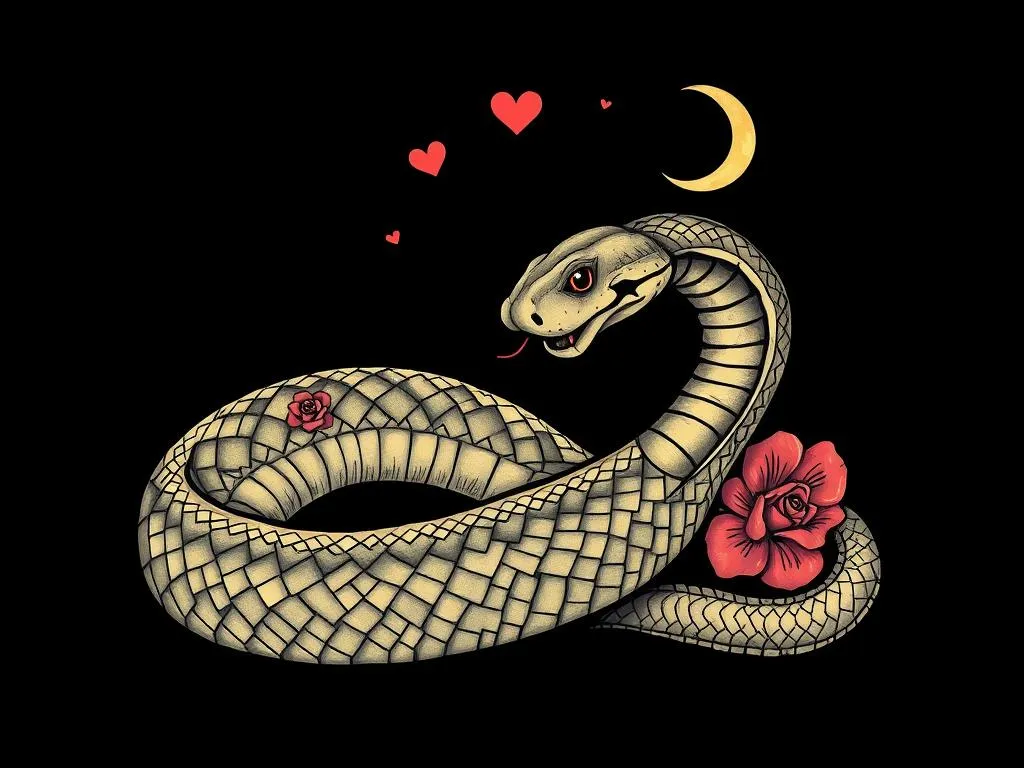 Snake Tattoo In Relationship Dreams