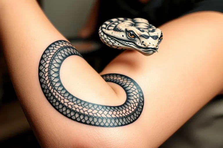 Snake Tattoo On Left Arm Dream Meaning