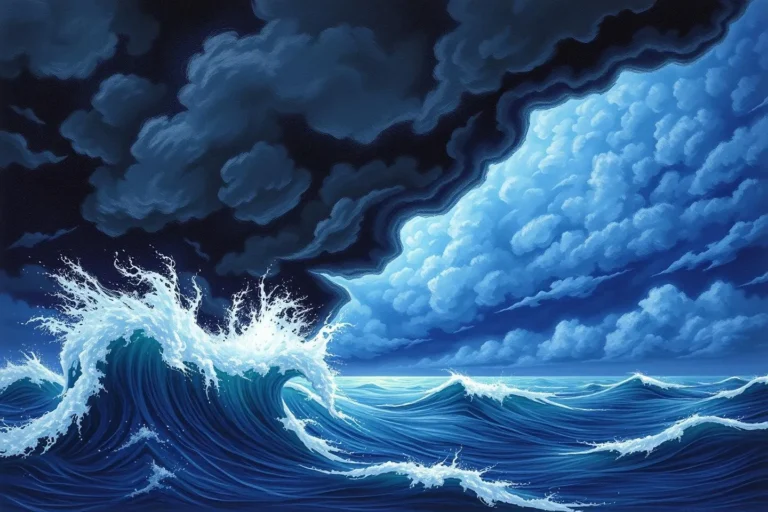 Stormy Sea Vs Stormy Sky Dream Meaning