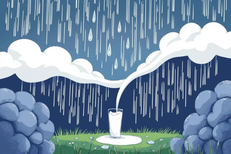 Symbol Of Rain And Milk In A Dream