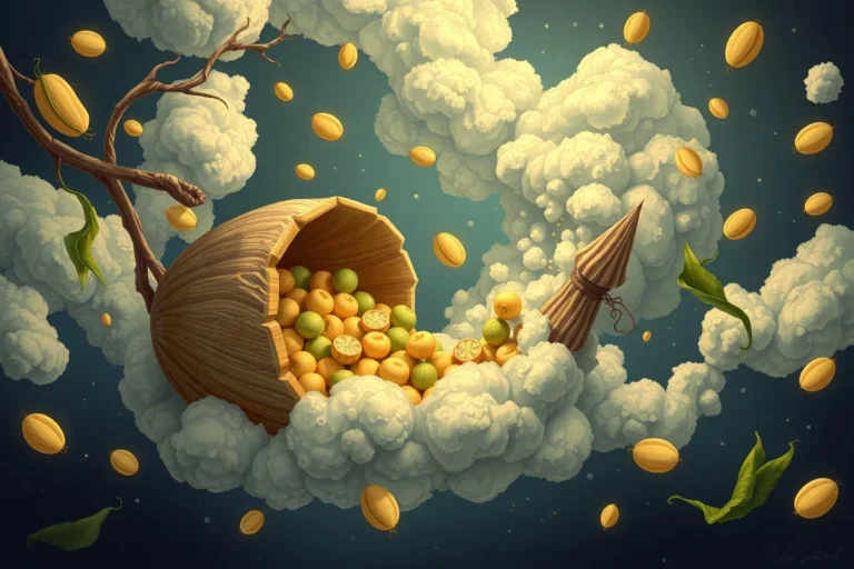 Throwing Away Peas In A Dream