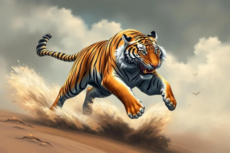 Tiger Chases Dreamer