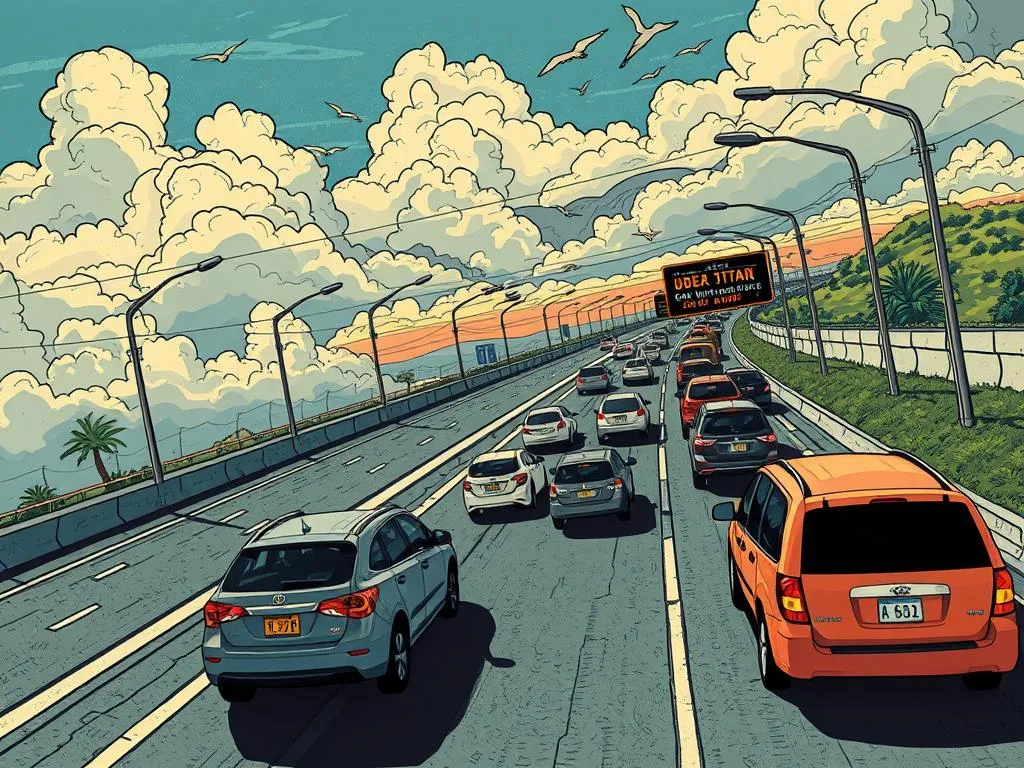 Traffic Jam On Freeway Dream Meaning