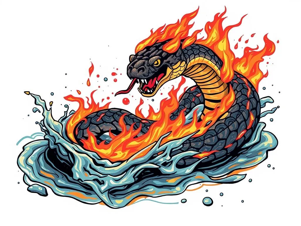 Water Fire Snake Dream Interpretation