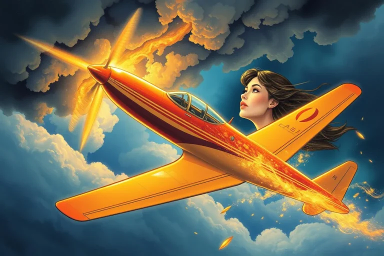 Woman Plane Storm Dream Interpretation